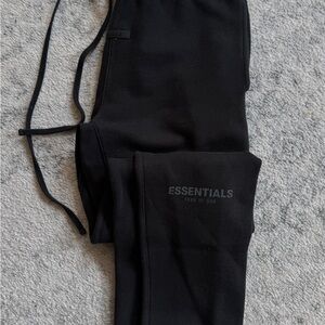Fear of God Essentials Black Sweatpants